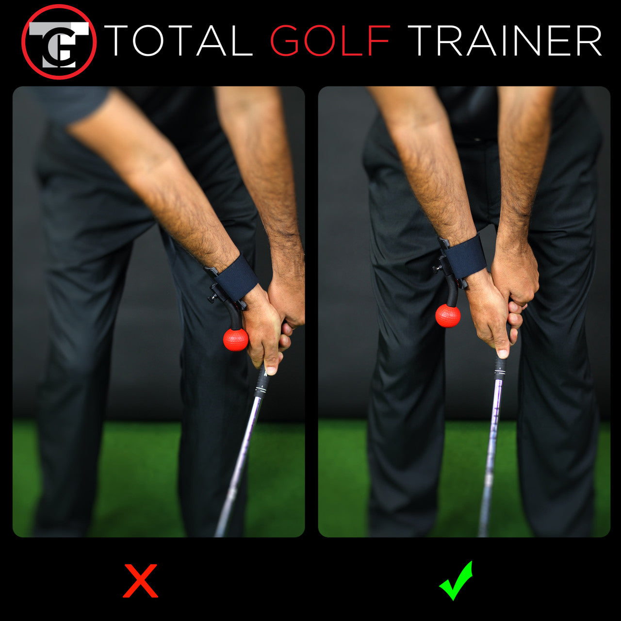 Total Golf Trainer Wrist  |  TGT Wrist | Golf Swing Training Aid