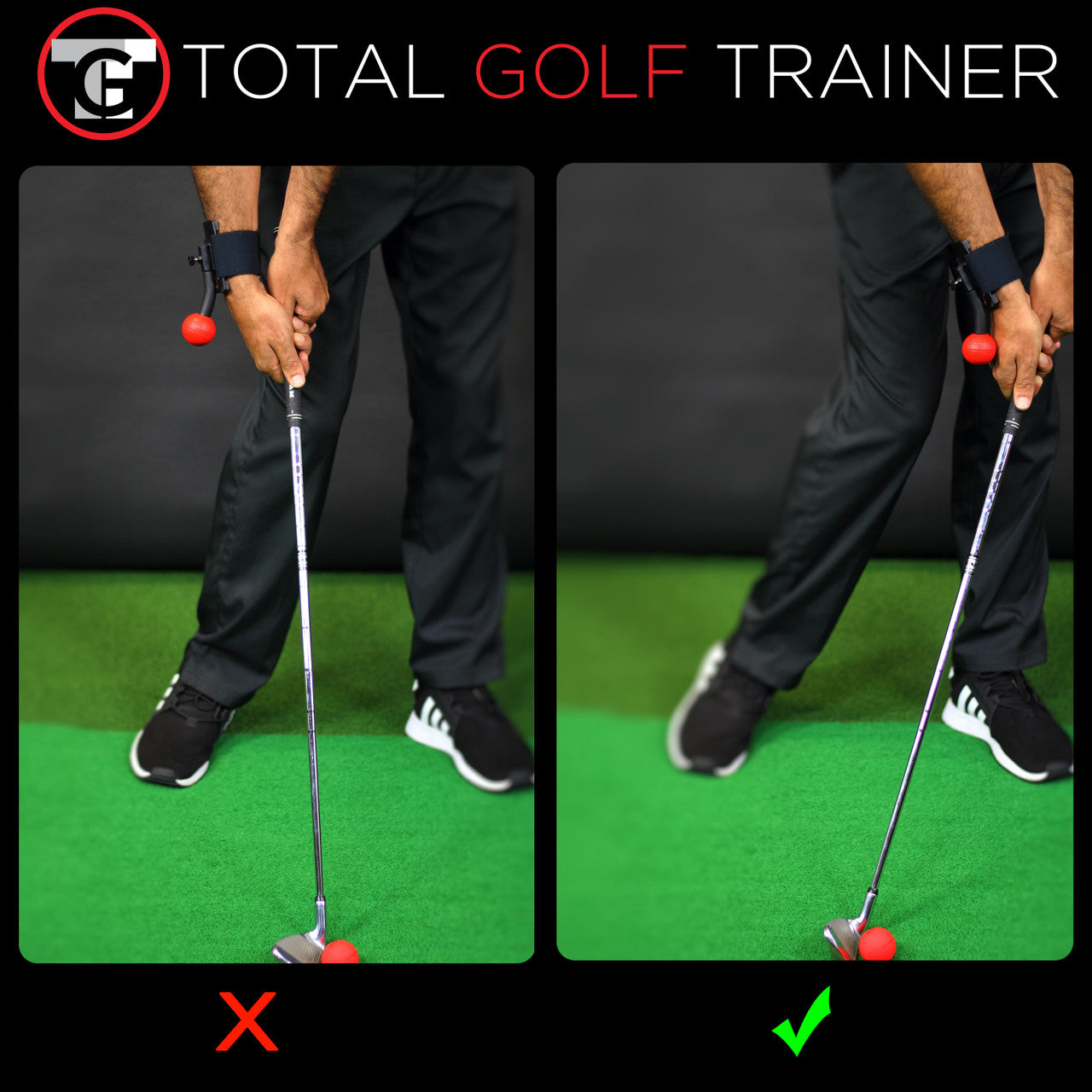 Total Golf Trainer Wrist  |  TGT Wrist | Golf Swing Training Aid